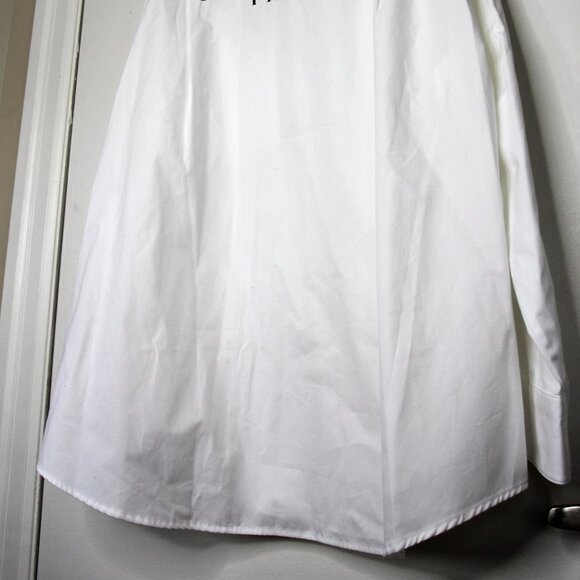 BNWT AW24 WOOYOUNGMI POPLIN BACK LOGO SHIRT 50 - Picture 7 of 15